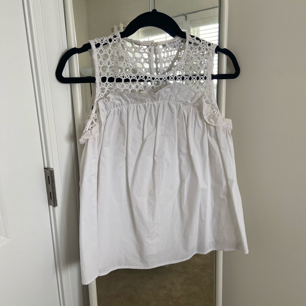 After Market White Blouse
